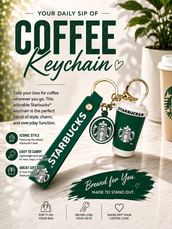 Accessories - Coffee Run Keychain